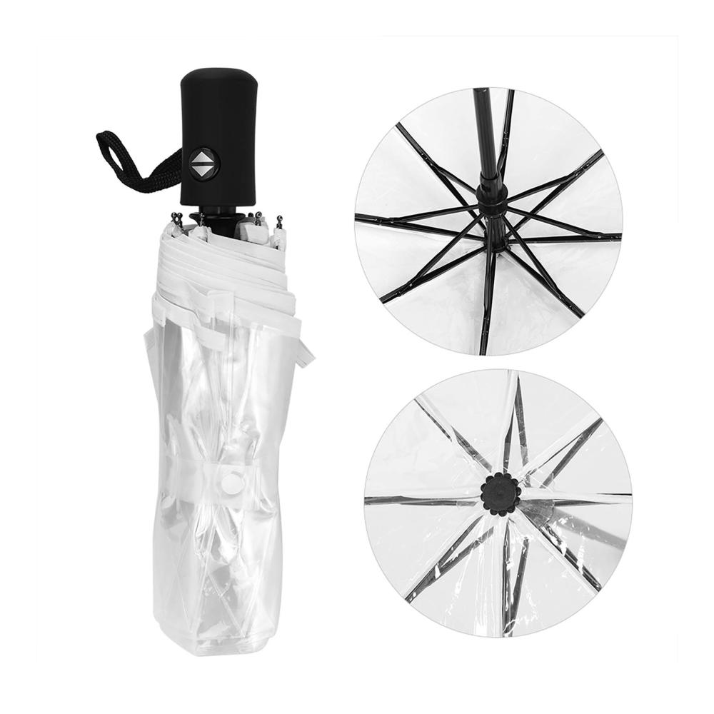 Automatischer Taschenschirm - Kompakt leicht & winddicht UV-Schutz - Idealer Reisebegleiter (11 x 24 Zoll 124 Unzen