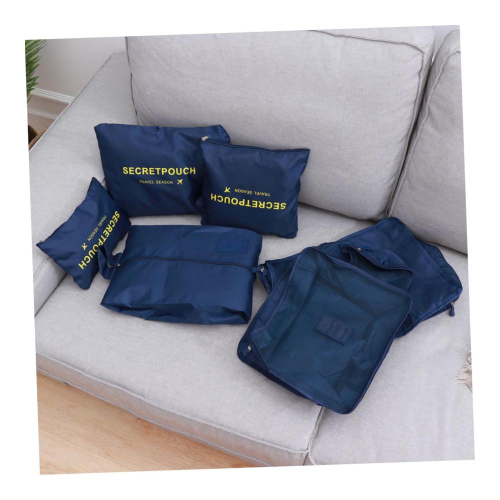 Kofferorganizer Set - 7-teilige Reisegepäcktaschen wasserdicht und einstellbar