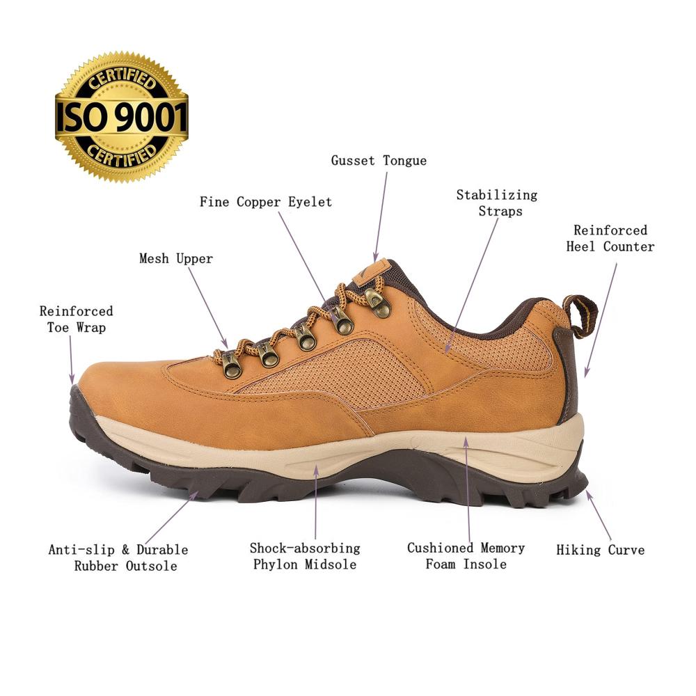 Trekking- & Wanderschuhe für Herren | Wasserdichte Arbeitsstiefel Relaxed Fit Leichtgewicht | Größe 40-48 | CC-Los Qualität