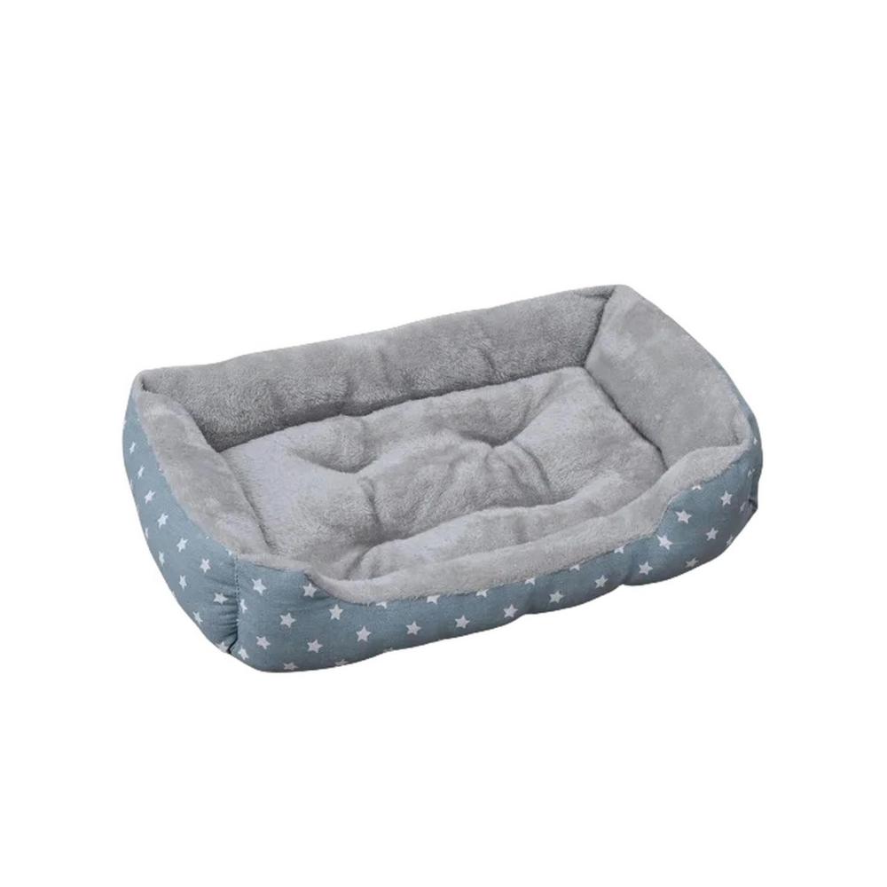 Großes Hundebett - Komfortables Haustier-Nest für Hunde und Katzen - Strickmützen-Design Warmes Schlafmatratze für kleine bis mittelgroße Hunde Welpen und Kätzchen