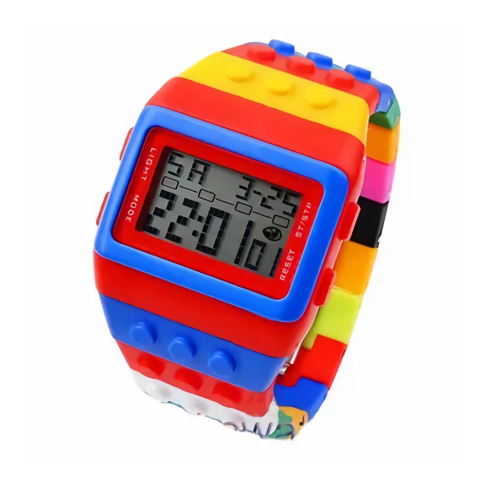 Regenbogen Digital-Armbanduhr von FENKOO – Stilvolle Unisex Armbanduhren mit innovativem Design