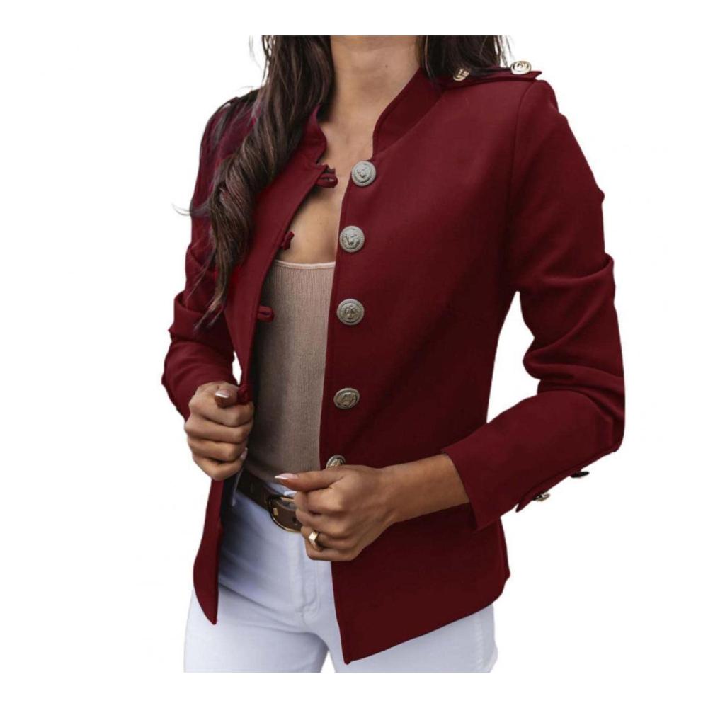 Bürodame Business Blazer Elegant geschnittener Anzug für Damen