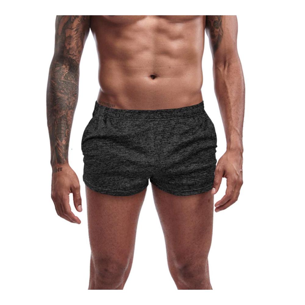 Herren Fitness Shorts mit Tasche - Kurze Sporthose für Gym Quick Dry Trainingshose