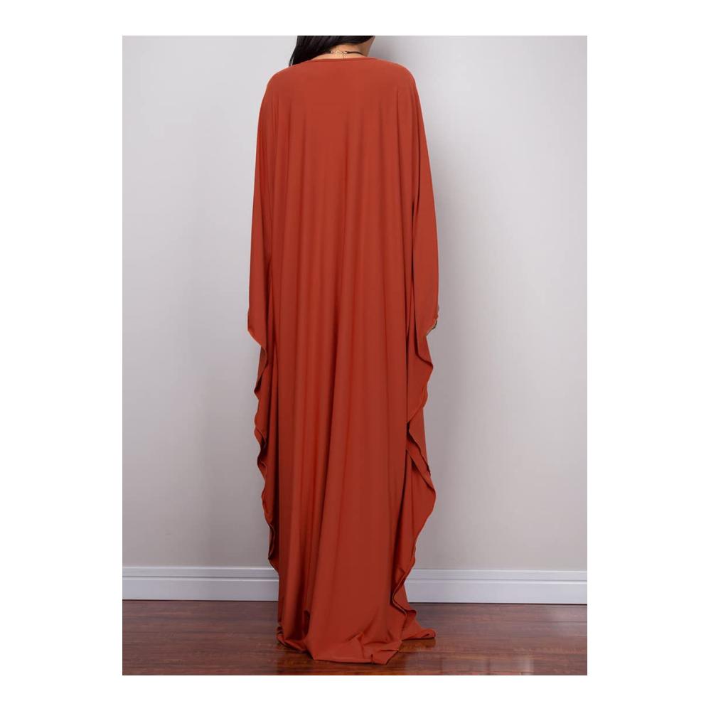 Damen Pareos & Strandkleider Boho Maxikleid Eleganter Kaftan & Sommer Poncho - Badeanzug Cover Ups