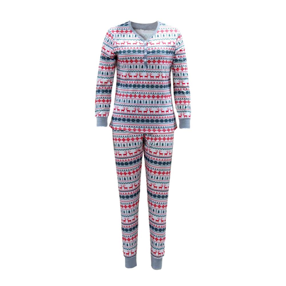 Weihnachts Schlafanzug Set für die ganze Familie - Damen Herren & Kinder Pyjamas