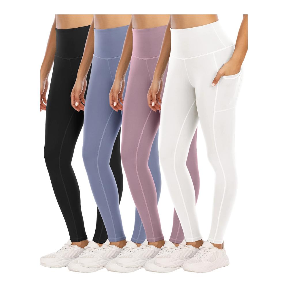 4 Packungen-schwarz/Lila-rosa/Stahlblau/Weiß