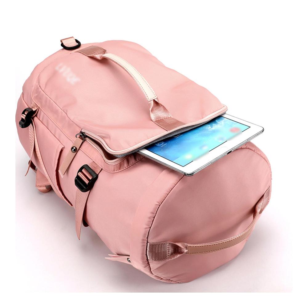 Sportliche Grün Reisetasche - Wasserdichte Gym Bag mit Multifunktionaler Umhängetasche