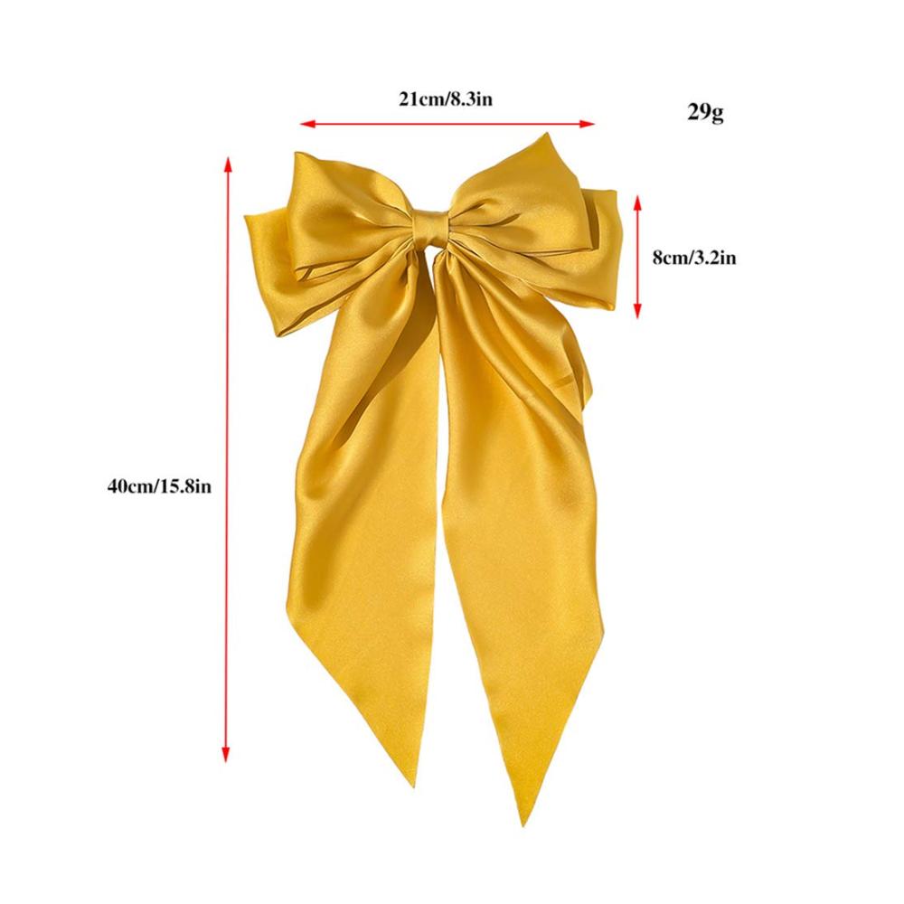 Satin Haarspangen Set - 20 Stück 3 cm groß einfarbig Haarschmuck für Damen und Mädchen Rot