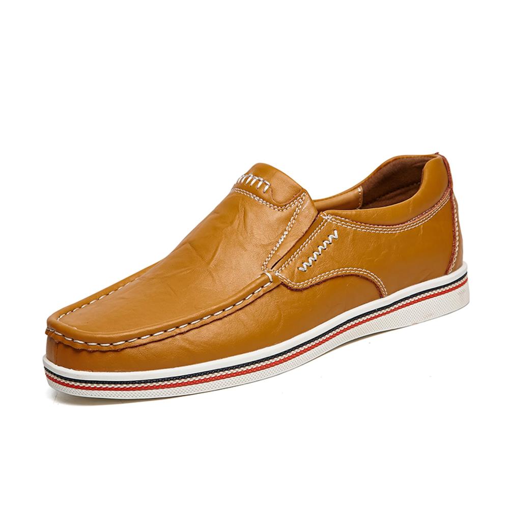 Herren Schnürhalbschuhe Business Brogue bequeme Mokassins für Casual Driving Sport & Walking