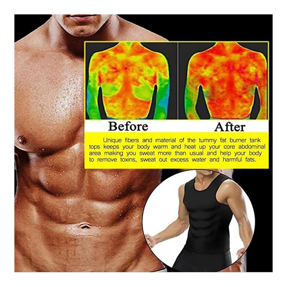 Lerx Male Shaper Tank 2.0 – Hochleistungs-Gynecomastia Kompressionstanktop für Männer Mansottile Ion Shaping Vest Tops Lerx für maximale Männer-Schlankheit