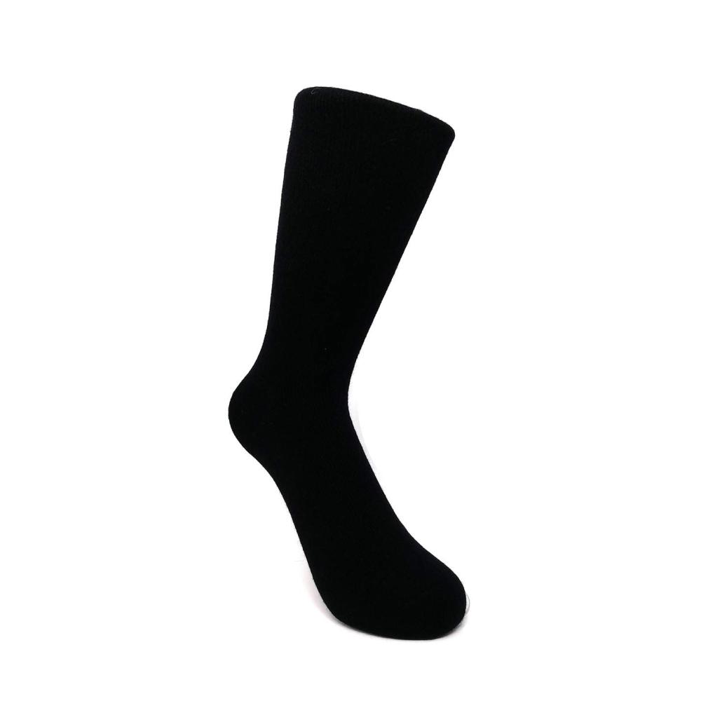 Cashmere Socken - Hochwertige Damen Herren Unisex Crew Mid-Calf Socken Handgenäht mit Dicker Strickweise für Komfort Ideal als Bettsocken - Zehen und Ferse Sorgfältig Verarbeitet