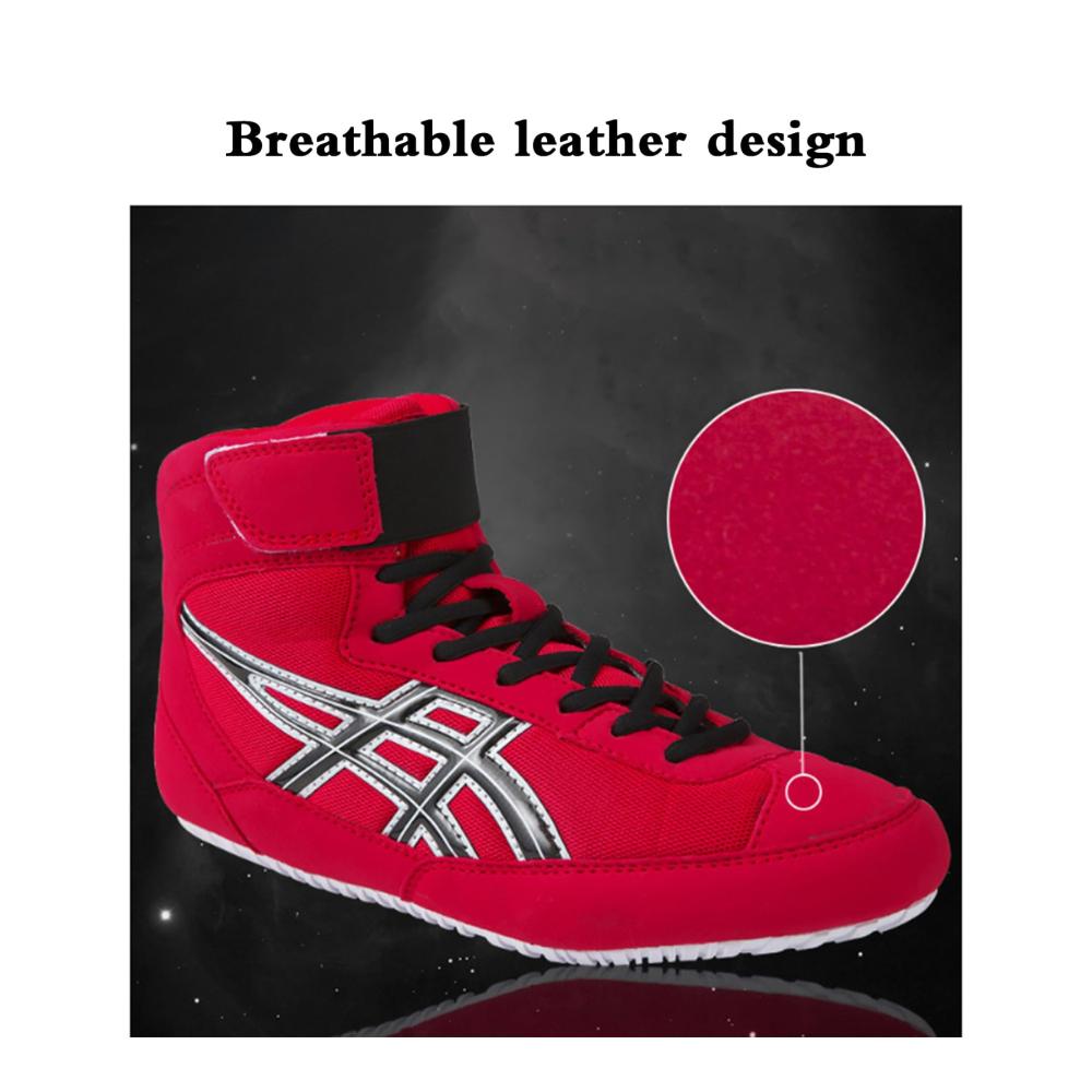 Professionelle Ringerschuhe für Herren - Leicht Atmungsaktiv und Rutschfest | Ideale Wahl für Wrestling Crossfit und Gewichtheben