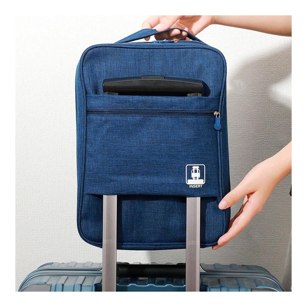 3-Paar Reise-Schuhtasche Wasserdichte Aufbewahrung mit Griff für portable und tägliche Nutzung (Grau L