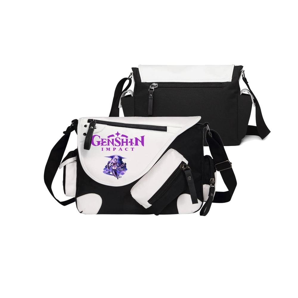 Geniale Tagesrucksäcke für Genshin Impact Cosplay & Laptop WANGSOAR Schultertasche für alle Spielcharaktere – Studenten Outdoor & Casual