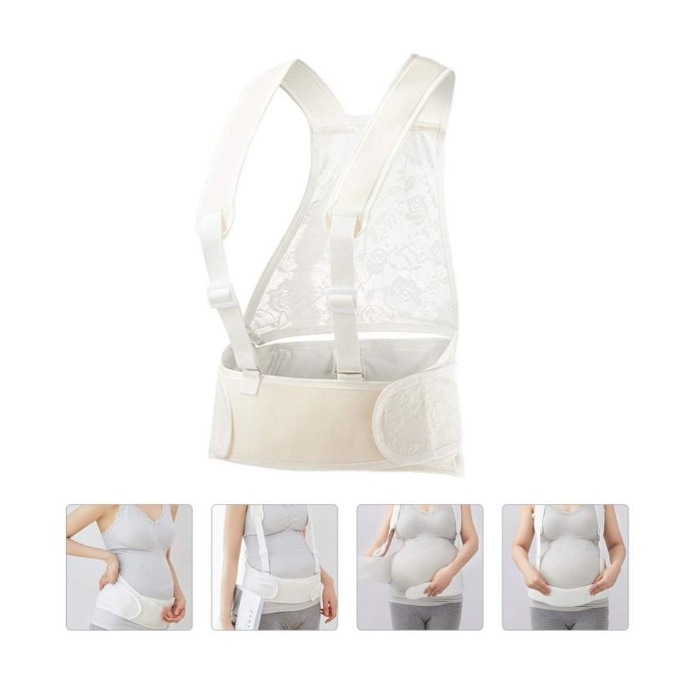 Schwangerschafts Bauchband Stützgürtel mit Riemen für optimale Unterstützung - Komfortables und verstellbares Bauchband für werdende Mütter