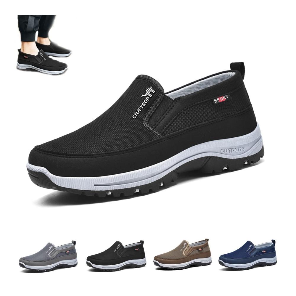 Orthopädische Herren-Sneaker Atmungsaktive CNA Trop Ortho-Plimsolls für Reisen leicht rutschfest bequem lässig - Ideale Wanderschuhe