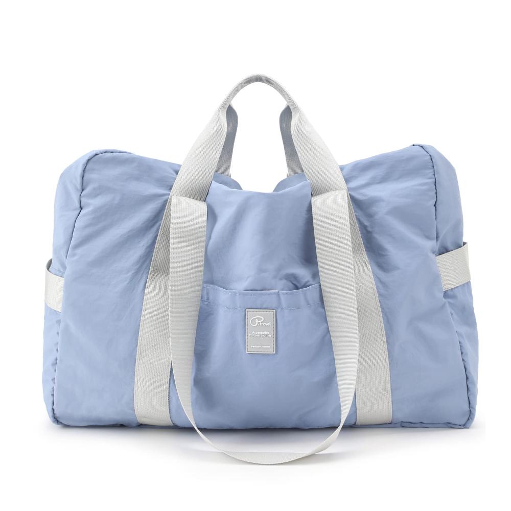 Reisetaschen Dizdvizd Faltbar Wasserfest Groß - Ideale Übernachtungstasche & Handgepäck für Damen und Herren Krankenhaus geeignet - Flugzeugtaugliche Gepäcktasche