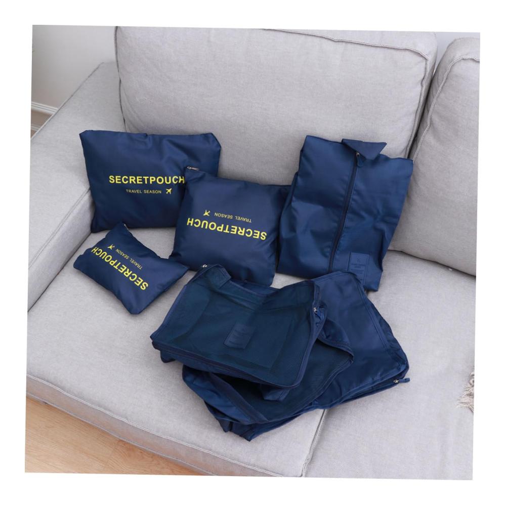 Kofferorganizer Set - 7-teilige Reisegepäcktaschen wasserdicht und einstellbar