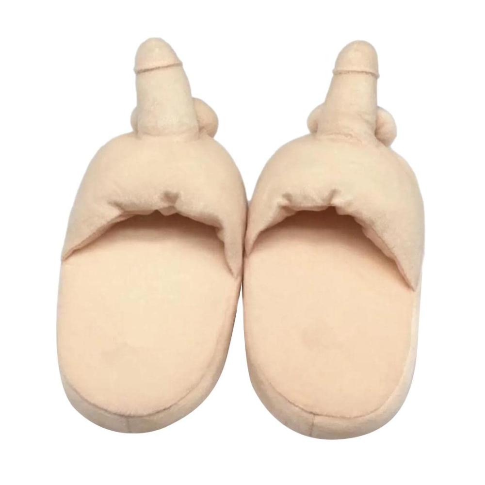 Lustige Pärchen-Plüsch-Slipper | Unisex Hausschuhe für Erwachsene | Neuheit & Gag-Geschenk | Sexy Indoor-Flachschuh-Slipper | Valentinstagsgeschenke