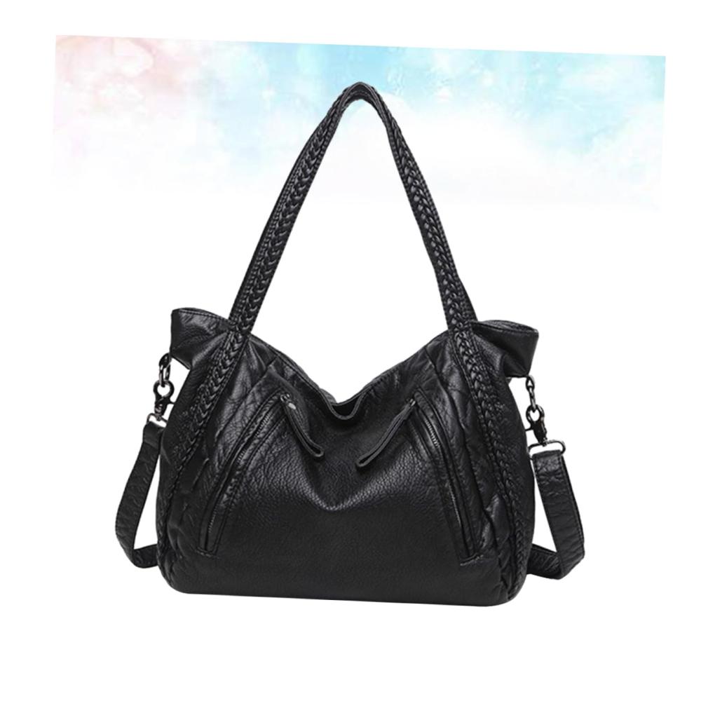 Gewebte Umhängetasche im Retro-Stil - Modische Damen Schultertasche