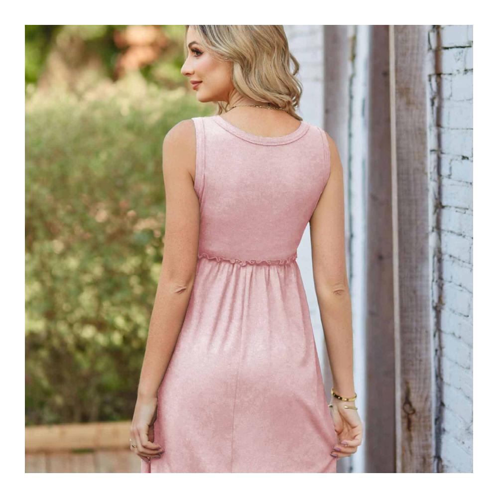 Sexy Partykleid mit tiefem V-Ausschnitt langen Ärmeln Taillenbindung Rüschen und Mini-Länge - Damen Swing Skater-Kleid für einen kurzen verführerischen Look