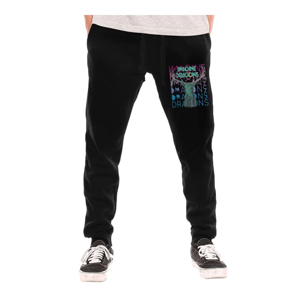 Jogginghosen Dragons* Pop Rock Band Herren - Lässige Lounge-Baumwollhose mit Fleece-Jogger und Taschen