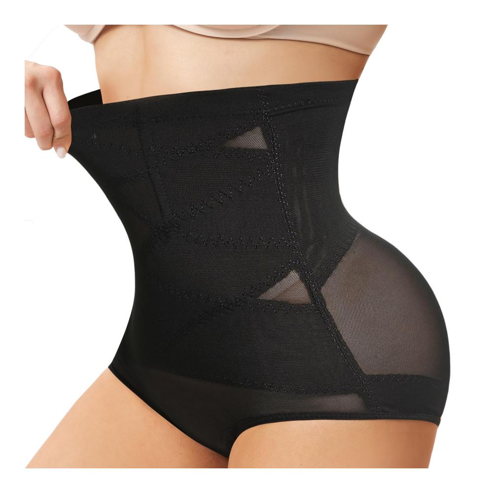 Miederpants Bauchweg Unterhose Damen - Shapewear mit Hoher Dehnung Leicht und Atmungsaktiv Schweißfrei Lang Anhaltende Formgebung für Kleider Jeans und Hochzeitskleider