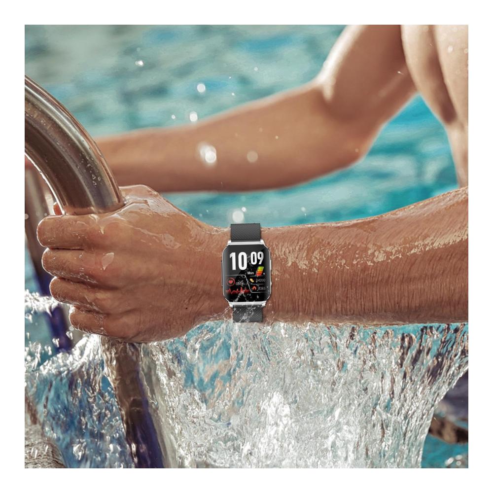 Smartwatch mit Blutzuckermessung für Damen und Herren - FitnessTracker mit Körpertemperatur Glucose Herzfrequenz und Blutdruck - Messen ohne Stechen - Fashion Sportuhr