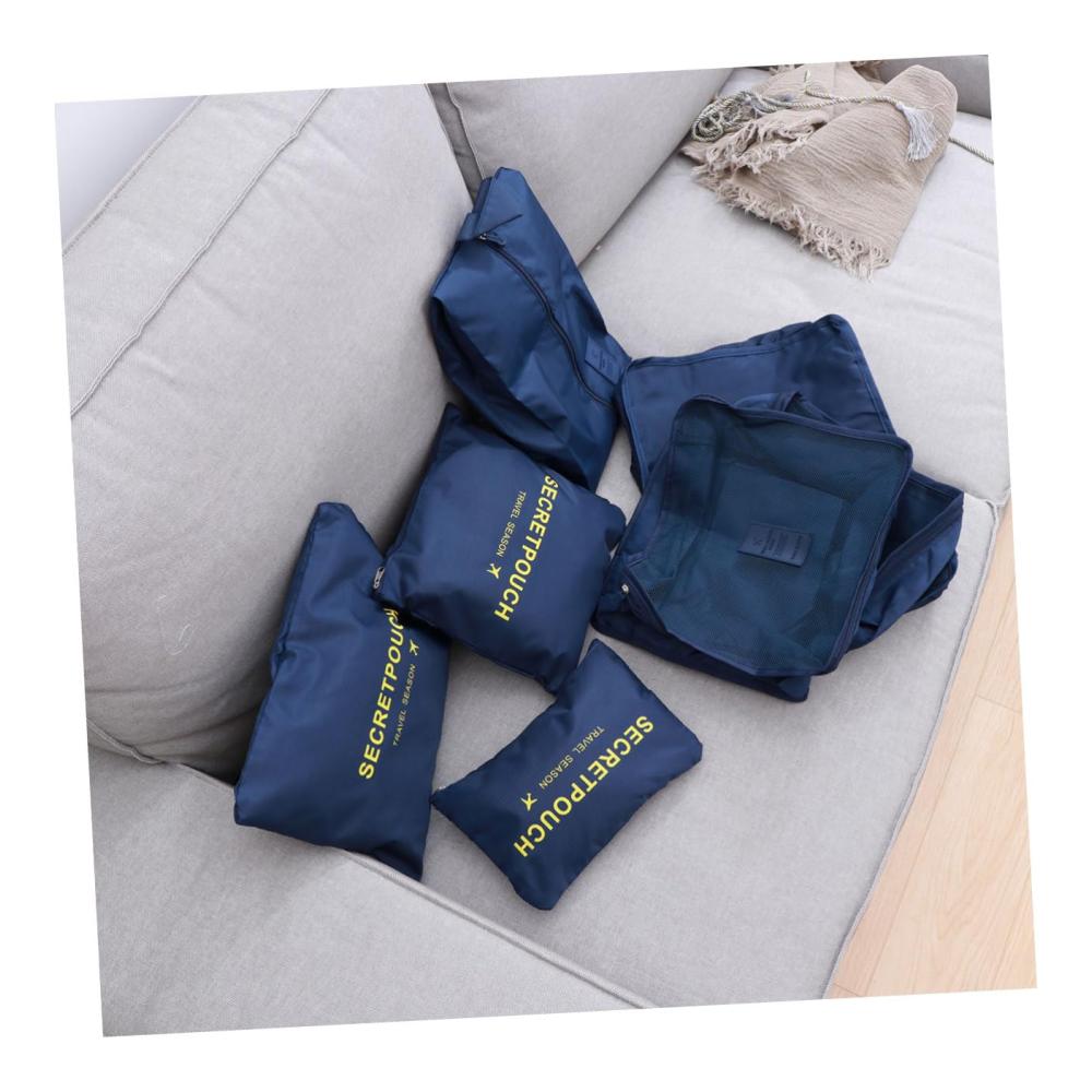 Kofferorganizer Set - 7-teilige Reisegepäcktaschen wasserdicht und einstellbar