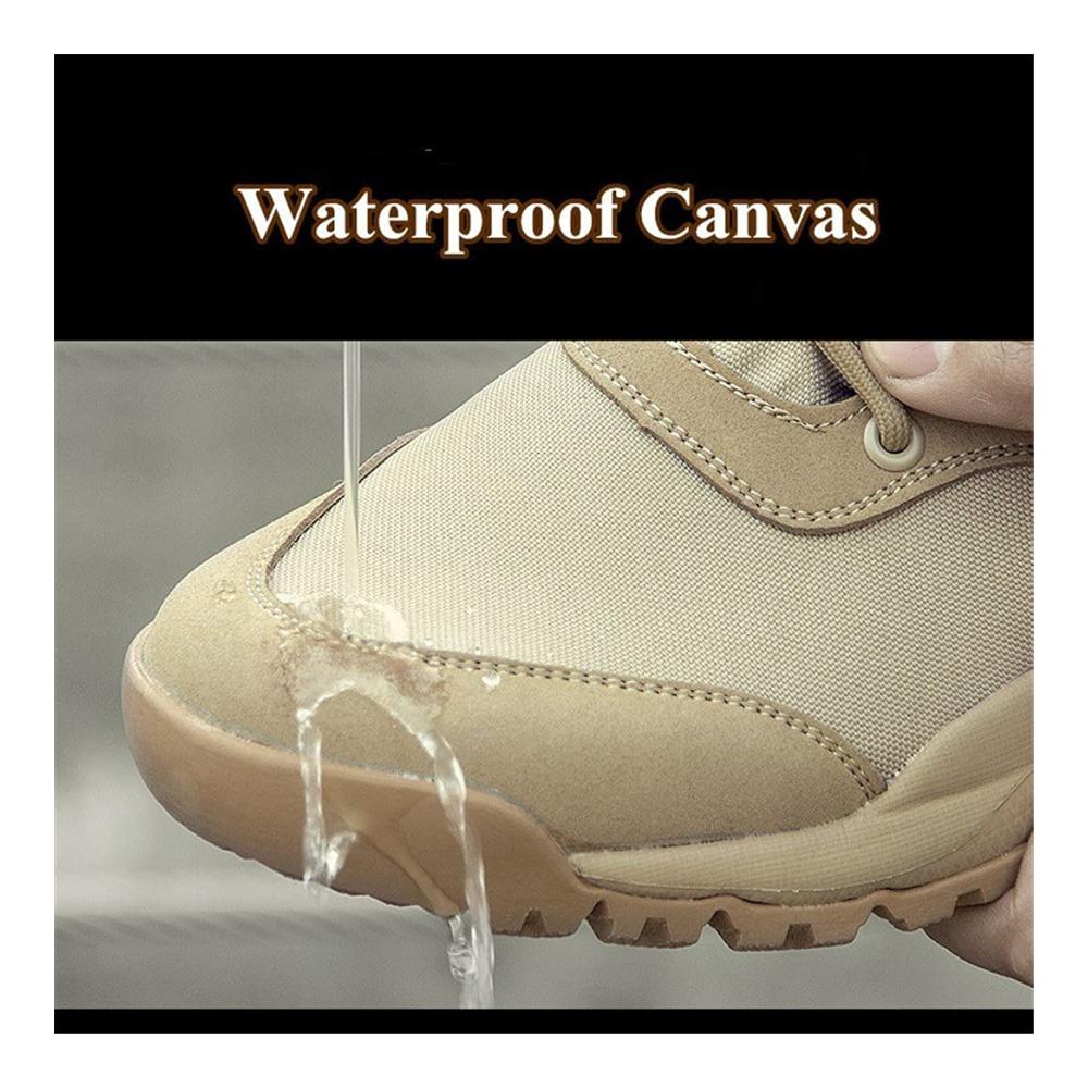 Trekking- und Wanderschuhe für Herren und Damen Outdoor Kletterschuhe Taktische Trainingsschuhe Armee Stiefel - Sommer Atmungsaktiv Mesh Wandern Wüste