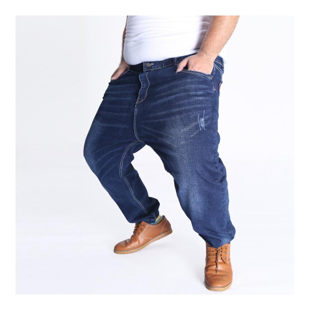 Herren Jeans Übergröße Bequeme Freizeit-Denim mit hoher Dehnbarkeit