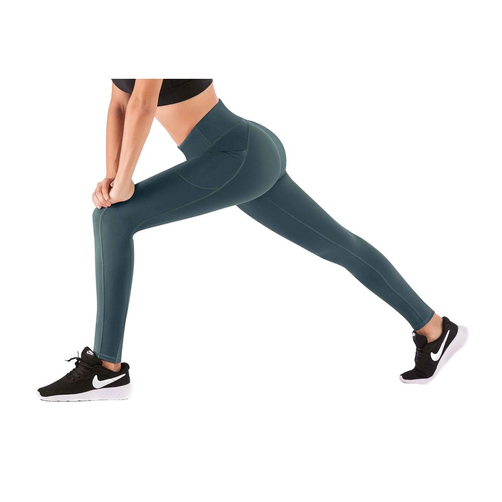 Yogahose Damen High Waist Leggings mit Taschen Tummy Control 4-Wege-Stretch - Sportliche Eleganz für Aktive Frauen
