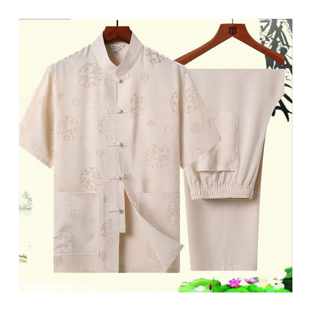 Chinesischer Kampfsport Tai-Chi Kung-Fu & Tang-Anzüge in Beige-43 für optimale Morgenperformance