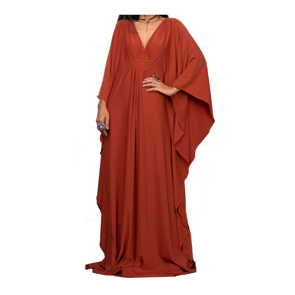 Damen Pareos & Strandkleider Boho Maxikleid Eleganter Kaftan & Sommer Poncho - Badeanzug Cover Ups