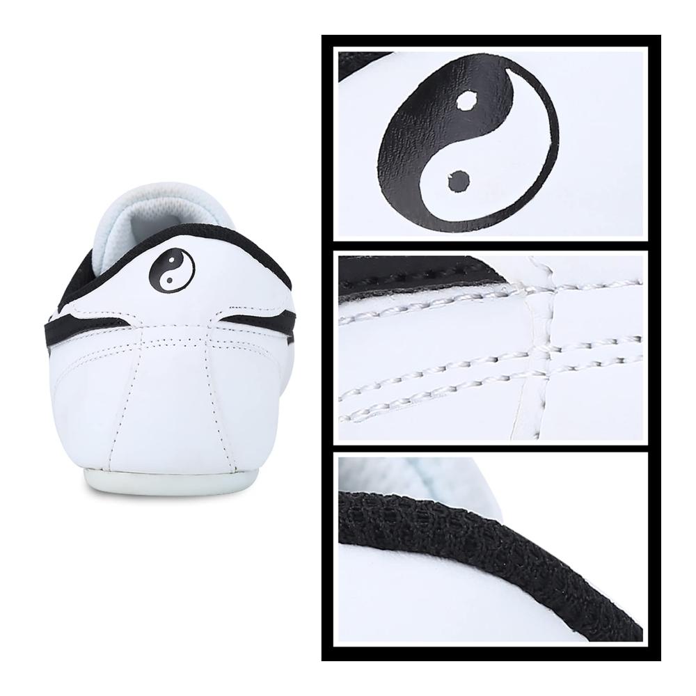 Leichte Kampfsportschuhe für Männer und Frauen - Perfekt für Taekwondo Boxen Kung Fu und Tai Chi (Größe 40