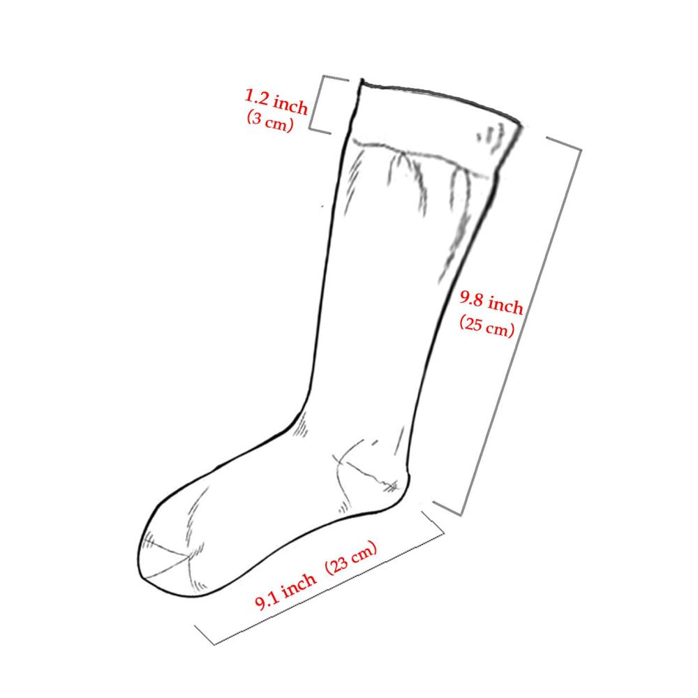 Cashmere Socken Damen Herren Unisex - Handgenähte Crew Mid-Calf Socken Dicke Bettsocken für Zehen und Ferse - Hochwertige Qualität