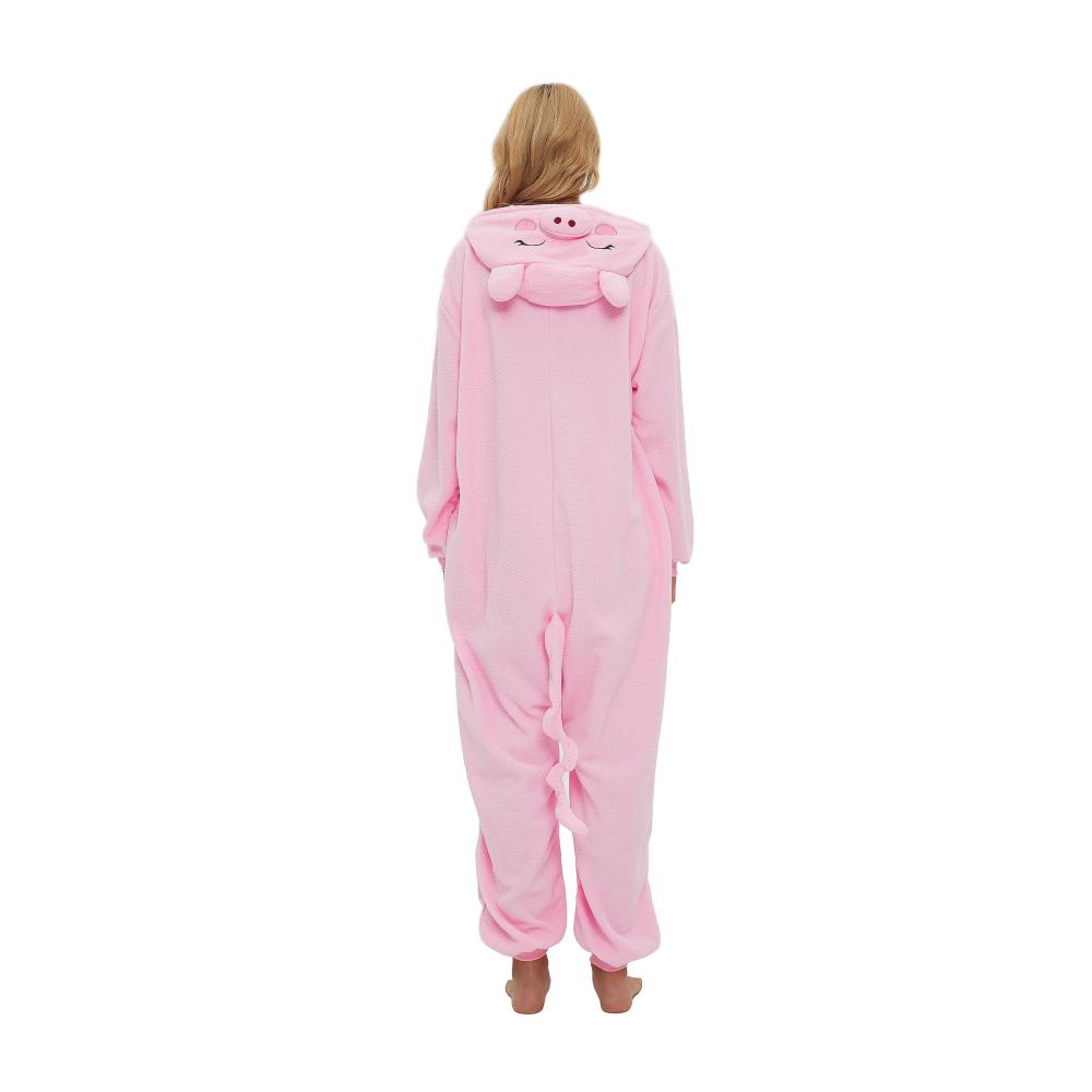 Tierischer Spaß SMITHROAD Jumpsuit - Fasching Halloween Cosplay - Fleece-Overall für Erwachsene - Unisex Schlafanzug & Nachtwäsche