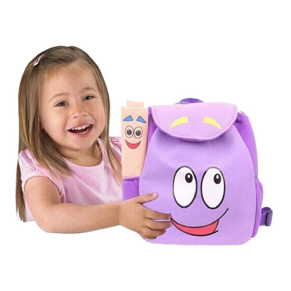 Kinderrucksack ANNIUP Explorer mit Rettungstasche Karte und Vorkindergarten-Funktion (Violett