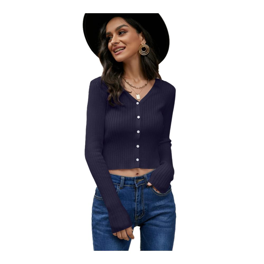 Bolero Damen Festlich Elegante V-Ausschnitt Schulterjacke mit Knopf - Langarm Strickjacke für besondere Anlässe