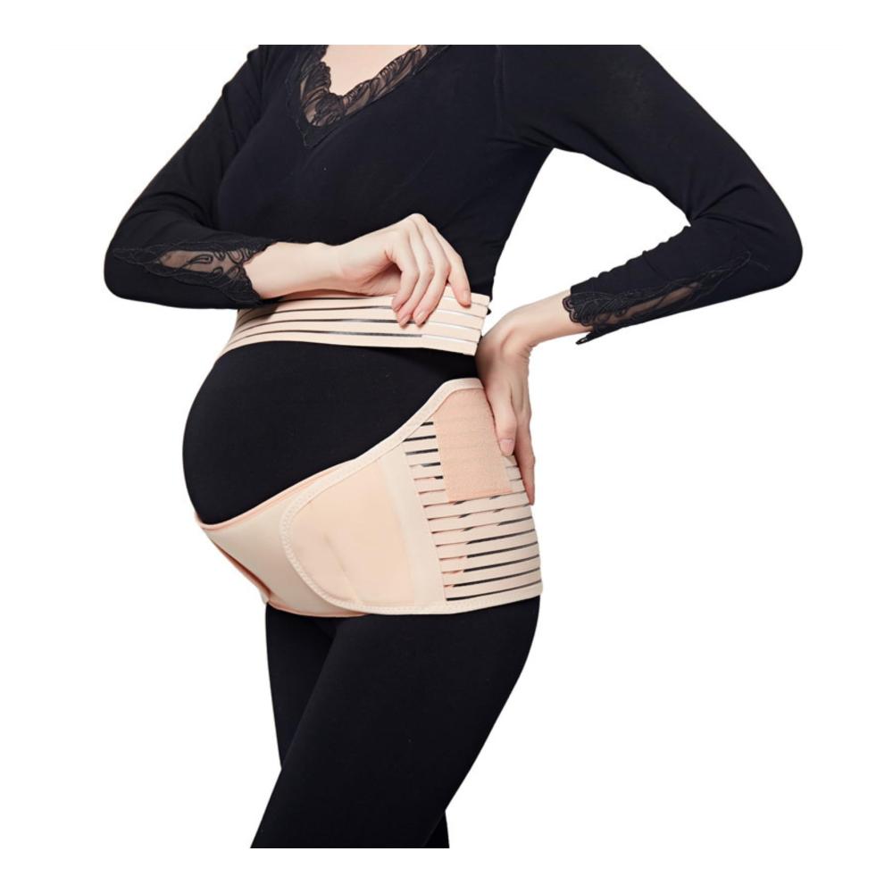 Schwangerschafts Bauchband mit verstellbarem Gürtel für optimale Unterstützung von Bauch Taille Becken und Rücken - Must-Have für werdende Mütter