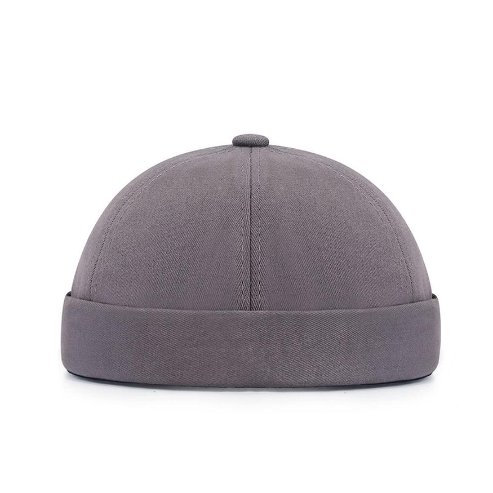 Baskenmützen & Barette Vintage Melonenhaut Hut-Set für stilbewusste Männer und Frauen – Vielseitige Straßenmode mit Krempe perfekt für den individuellen Look