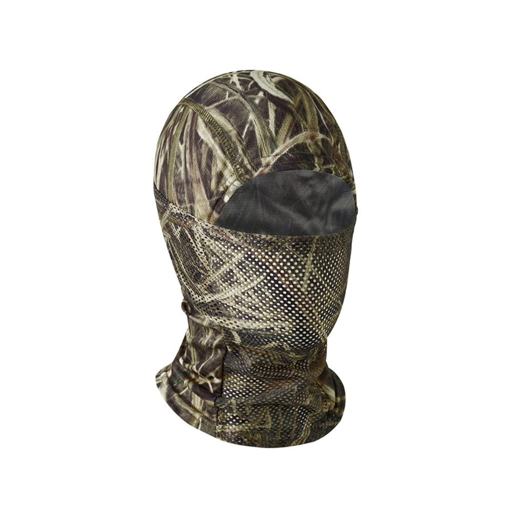 Camouflage Sturmhaube JEYANG für Herren - Vollgesichtsmaske atmungsaktive Kapuze ideale Kopfbedeckung für Sport Jagd Radfahren und Motorradfahren