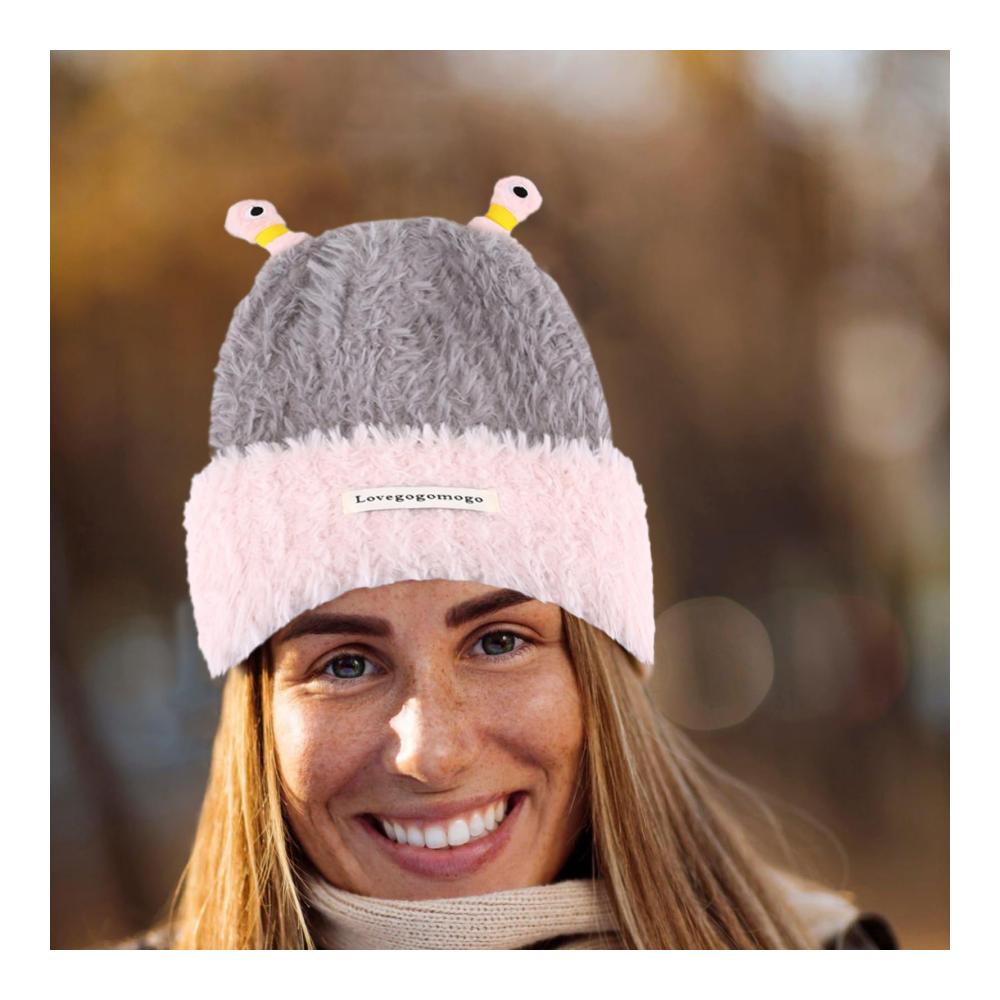 Leuchtende Cartoon-Tentakel Strickmütze – Lustige Wintermütze für Damen und Herren Ideal für Outdoor-Aktivitäten bei kaltem Wetter