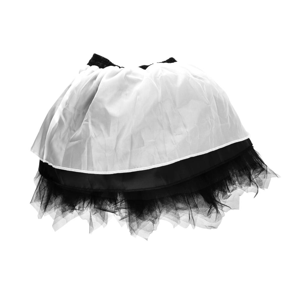 Tüll Petticoat Damen Rockabilly Unterröcke MeOkey 50er 80er Kurzer Ballett Tanzrock