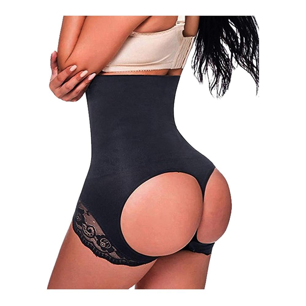 Miederslip Damen Butt Lifter mit Bauch-Weg Effekt und Taillenslip - Figurformende Unterwäsche für Damen