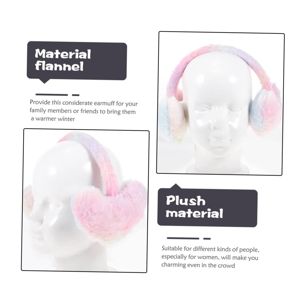Ohrenschützer für Damen Mädchen und Kinder - Ski-Ohrenwärmer für draußen Winter-Accessoires für Damen und Kinderkleidung