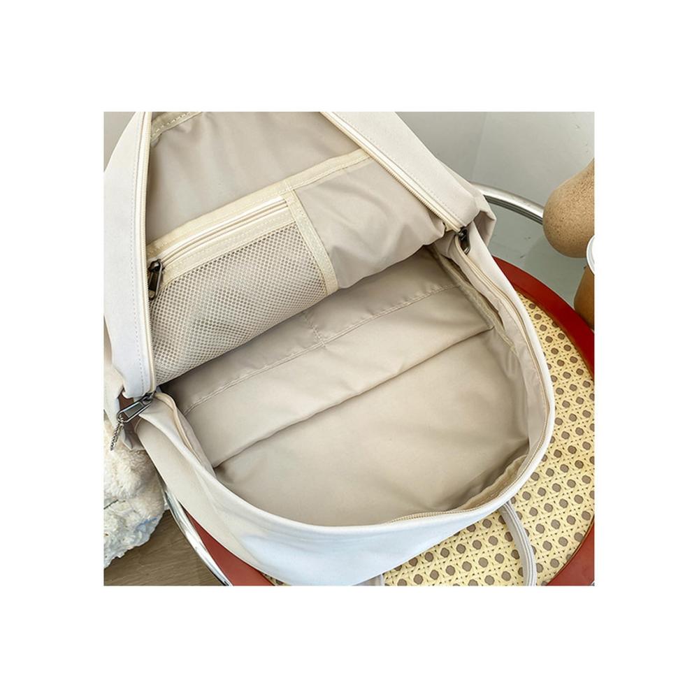Kawaii Laptop-Rucksack für Mädchen Multifunktions Schulranzen mit Doppelreißverschluss - Stilvoller Studenten Rucksack für Teenager ideal für Schule und Freizeit