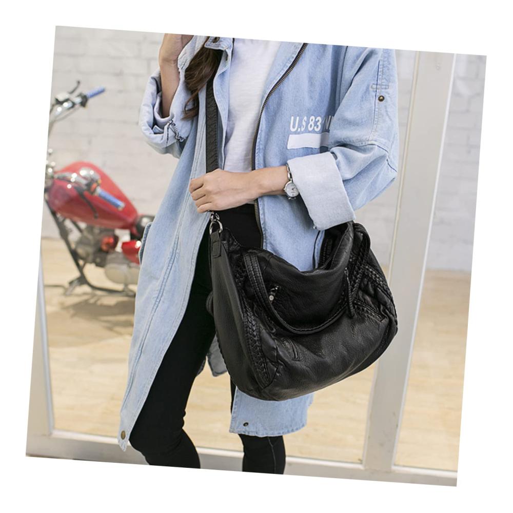 Gewebte Umhängetasche im Retro-Stil - Modische Damen Schultertasche