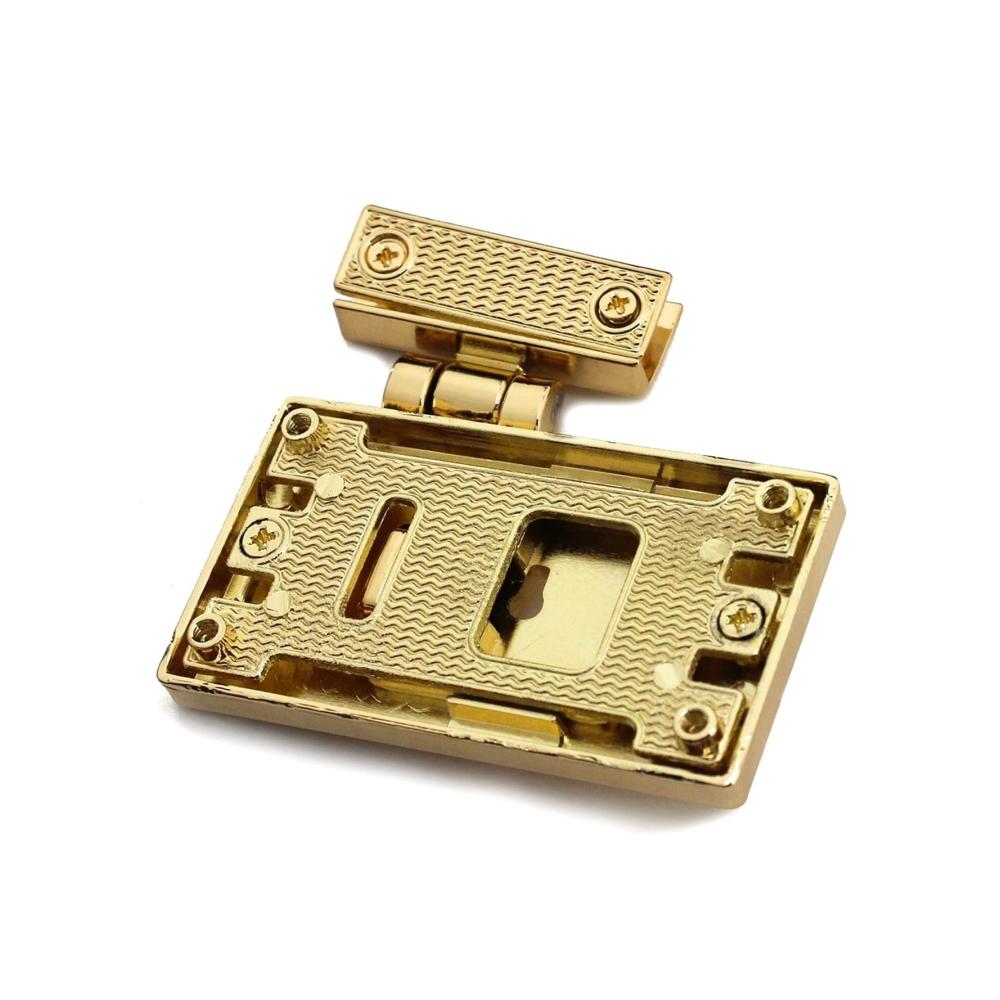 Metall-Gepäckschlösser Innovatives Twist-Lock-Design für DIY Handtaschen Geldbörsen und Gepäck - Einzelstück Hardware-Verschluss & Zubehör
