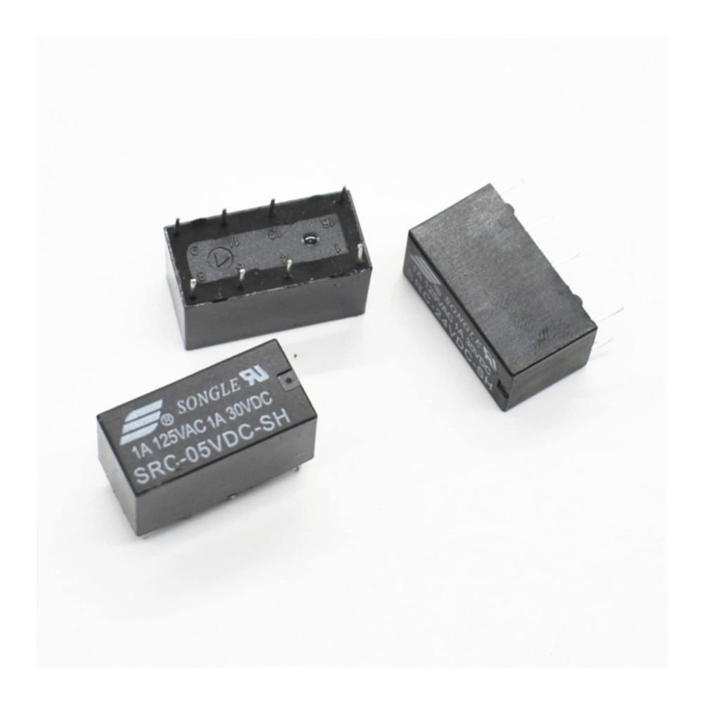 Industrie & Handwerk 8-Pin Relais Zuverlässiges SRC-Relais für Steuerungssysteme in 5V 12V 24V - Ideales Schaltgerät (Größe 5V